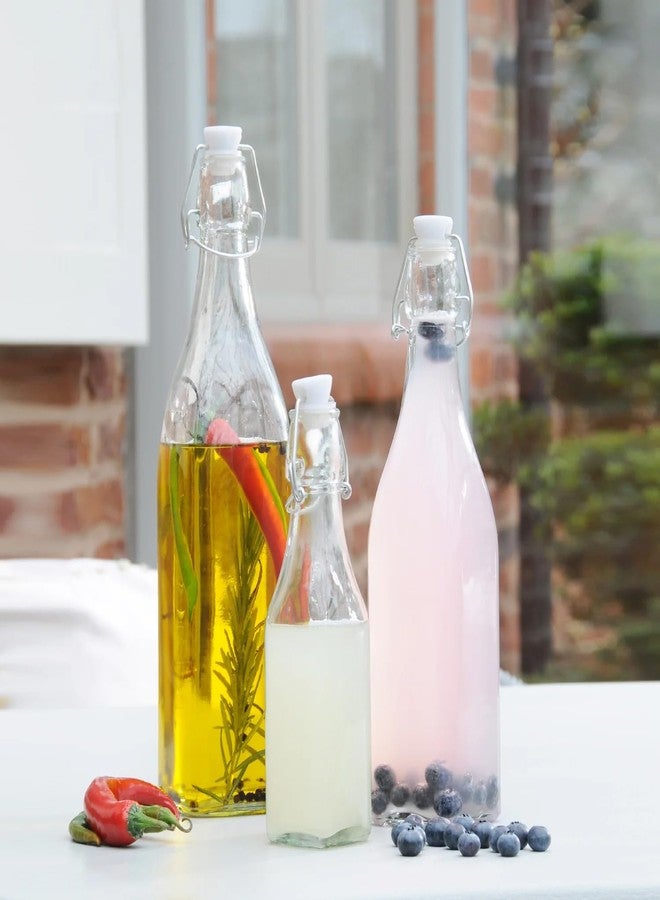Kilner EST 1842 Premium Clip top Preservative Bottle for thinkitchen, and Canister with Air Tight Lid, 1 Litre - Image 3